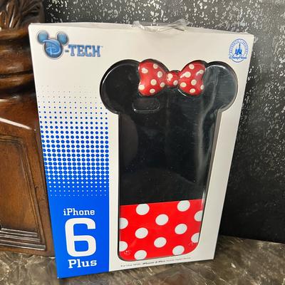 Disney Cell Phones & Accessories | Disney D-Tech Iphone 6 Plus Case - Minnie Mouse - Black And Red With Polka Dots | Color: Black/Red | Size: Iphone 6 Plus