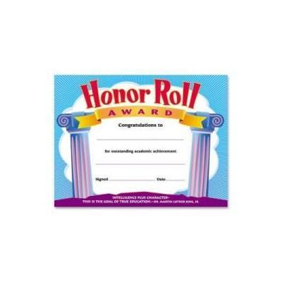 Elmer's Honor Roll Award Certificates, 8-1/2 x 11, 30/Pack