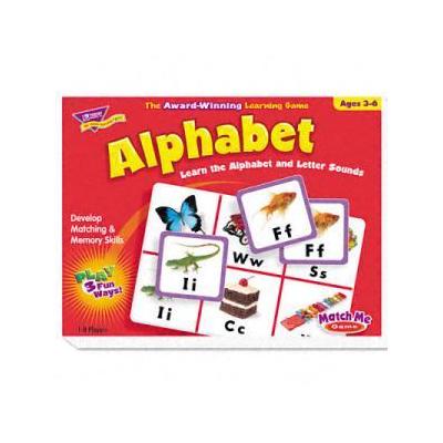 Trend Alphabet Match Me Puzzle Game TEPT58101