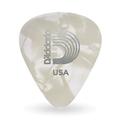 Planet Waves 1CWP6-100 Picks Pearl Celluloid Picks White Pearl 100 Picks Standard Shape in Heavy