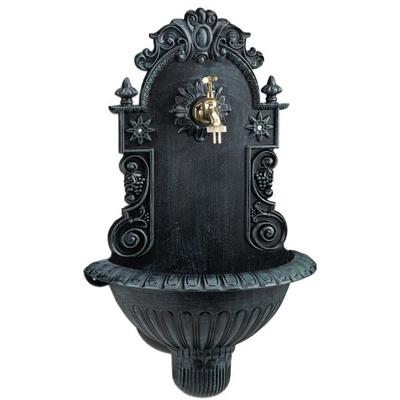 relaxdays Wandbrunnen Antik 61,5 x 37,5 x 20 cm Image