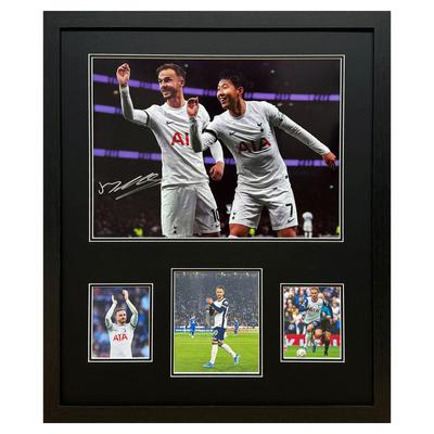 Tottenham Hotspur: James Maddison signiertes Foto Image