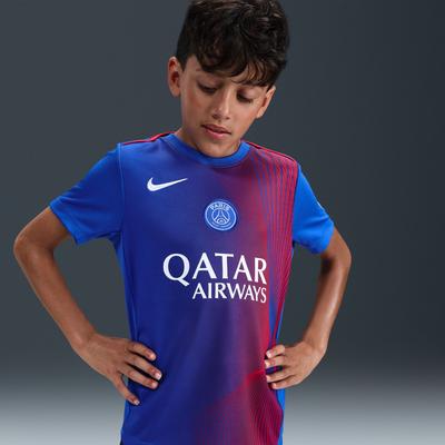 PSG Nike Ausweich Pre Match Oberteil - königsBlau - Kinder Image