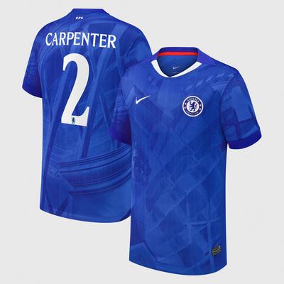 Chelsea Pokal Stadion Heimtrikot 2025-26 - Kinder mit Aufdruck Carpenter 2 Image