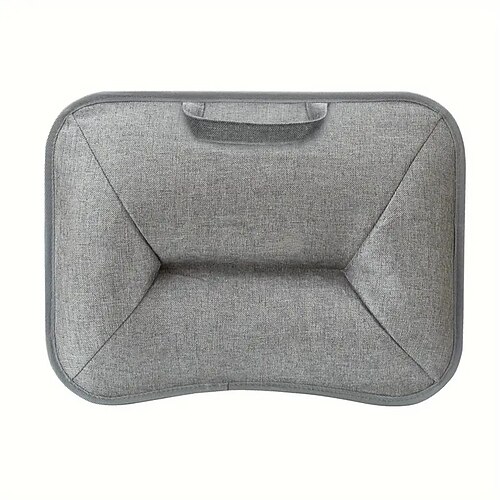 1 tragbarer Laptop-Schreibtisch aus Schaumstoffpartikeln – ideal fürs Bett, Büro und auf Reisen, ideal für Tablets und Bücher Image