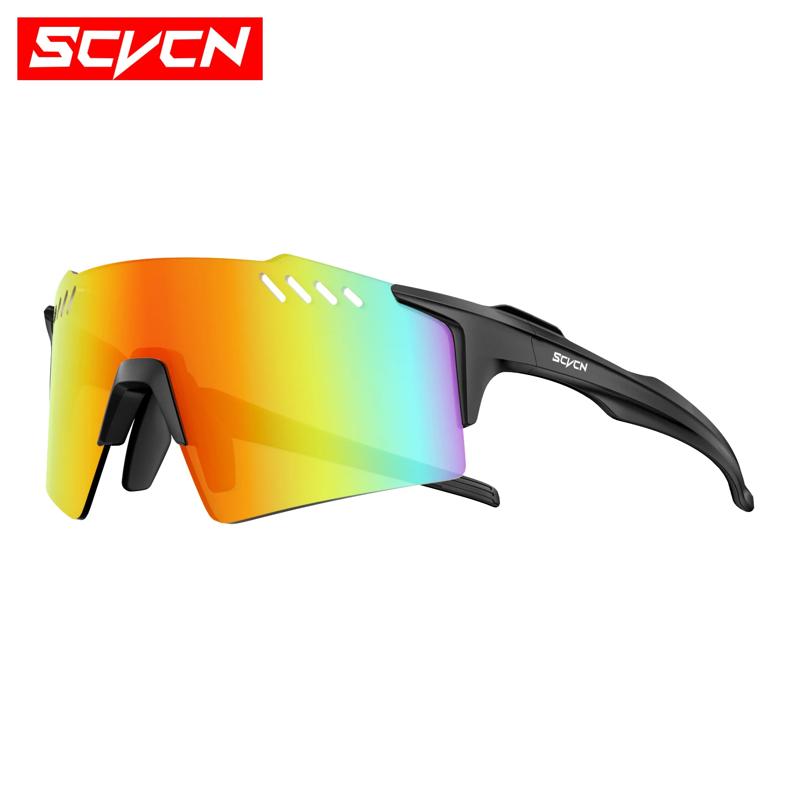 Scvcn fahrrad brille uv400 schutz sonnenbrille mtb rennrad sonnenbrille outdoor sport brille Image