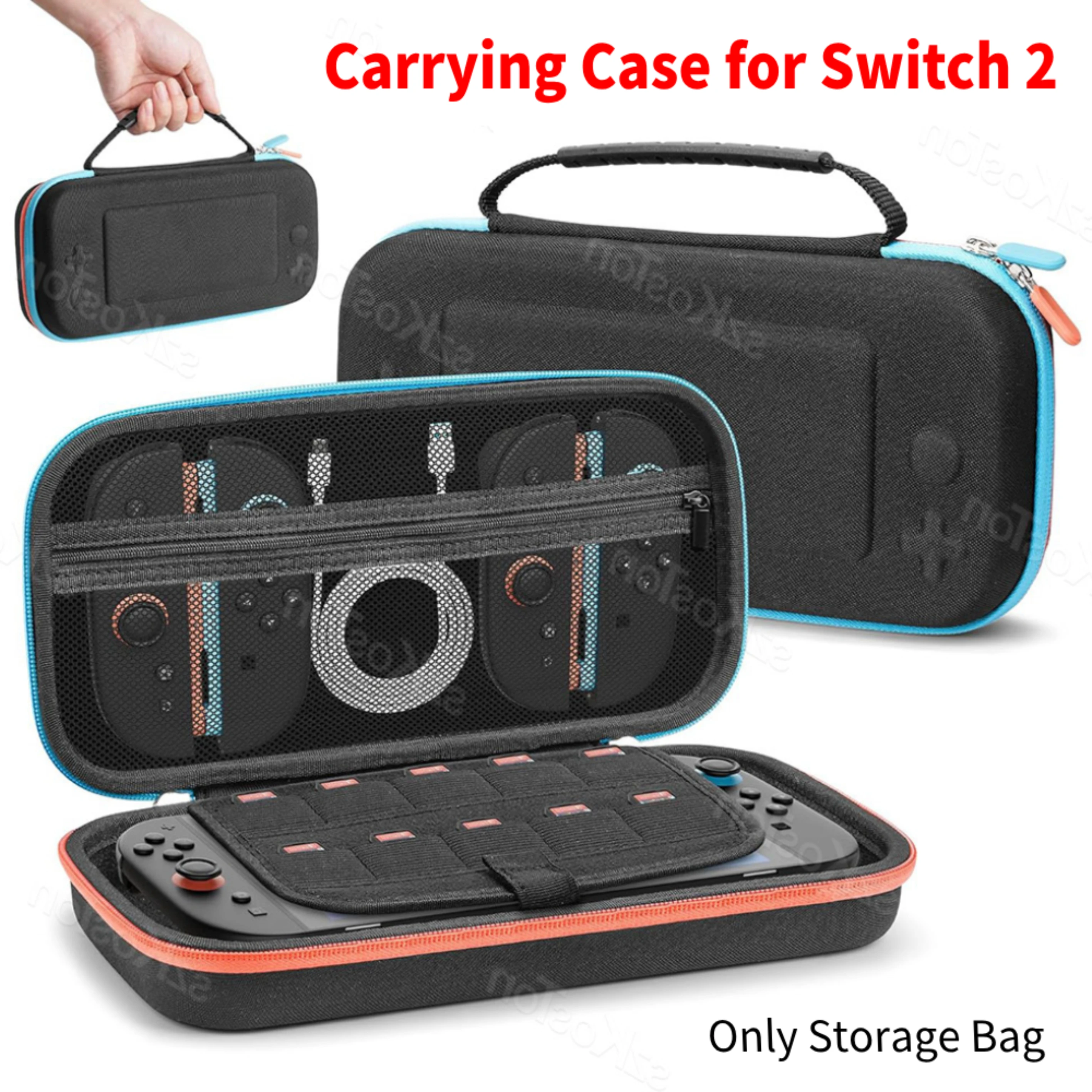 Reise-Tragetasche für Switch 2-Spielekonsole, Schutzbox, tragbare Hartschalen-Aufbewahrungstasche für Switch 2 Gaming-Zubehör Image