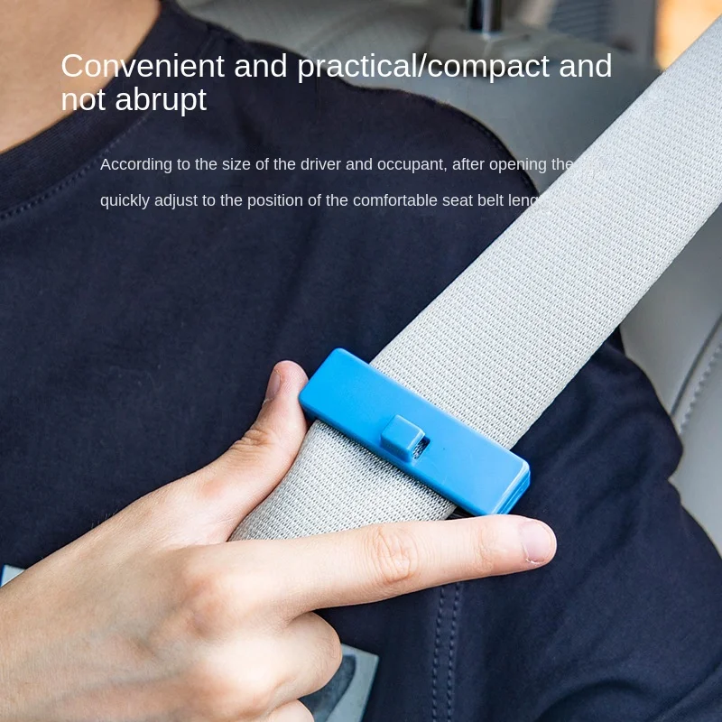Einstellbare Auto Sicherheit Sicherheitsgurte Halter Stopper Schnalle Klemme Tragbare Fahrzeug Sicherheitsgurt CLIP Auto Zubehör Image