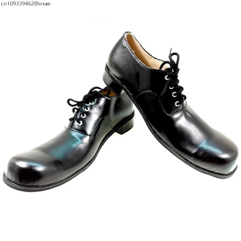 34 cm Schwarz Joker Schuhe Für Männer Clown Schuhe Halloween Cosplay Zubehör Lustige Club Tragen Maskerade Bühne Leistung