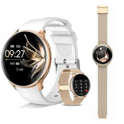 New Women Bluetooth Call Smart Watch HeartRate Blood Pressure Monitoring Smartwatches Waterproof Men Smartwatch For Samsung IOS