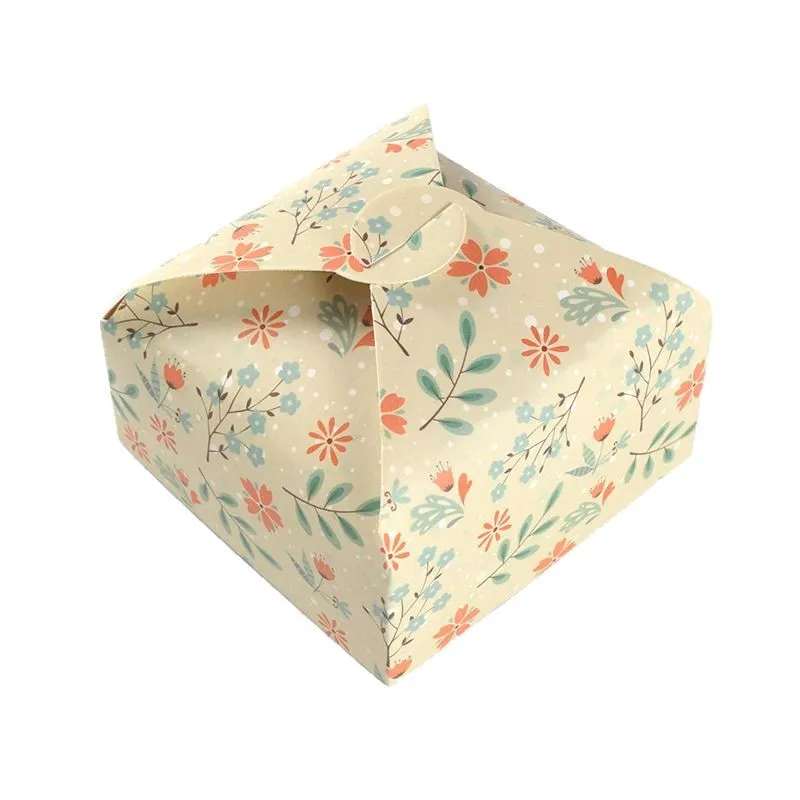 10/30/50/100Pcs Mini Papier Candy Box DIY Blume Punkte Tasche Pralinen Kuchen Verpackung Box hochzeit Geschenk Geburtstag Party Dekorationen Image