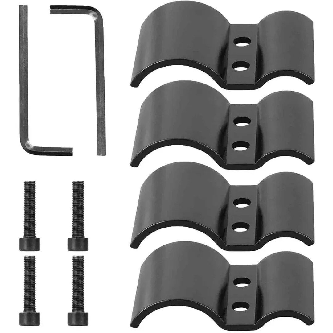 Schrotflinte Rohr Clip Barrel Mlok Schienenhalterung Mag Verlängerung Taschenlampe Laser Taschenlampe Clip Klemme mit Inbusschlüssel Ar15 Zubehör Image