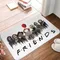 Horror Movie Friends Character Front Door Floor Entrance Mats Indoor Bathroom Kitchen Doormat Bedroom Carpet Rug