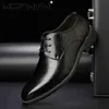 Designer Men Italy Style Breathable Leather Shoes Soft Sole Spring Autumn Groomsmen Party Dress Men Business Formal Casual Shoes