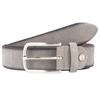 Vanzetti - Gürtel Leder 1 ct Grau Damen (49.99 € / 1 ct)