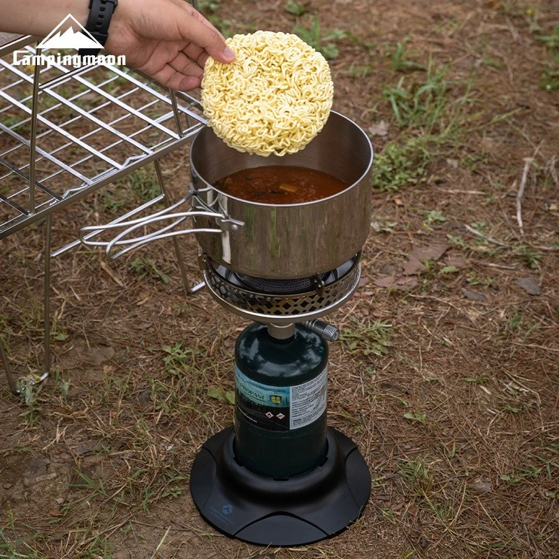 CAMPINGMOON PG-196 Propan-Tankbasis, stabile Halterung, leichte Tank-Stützhalterung für den Außenbereich Image