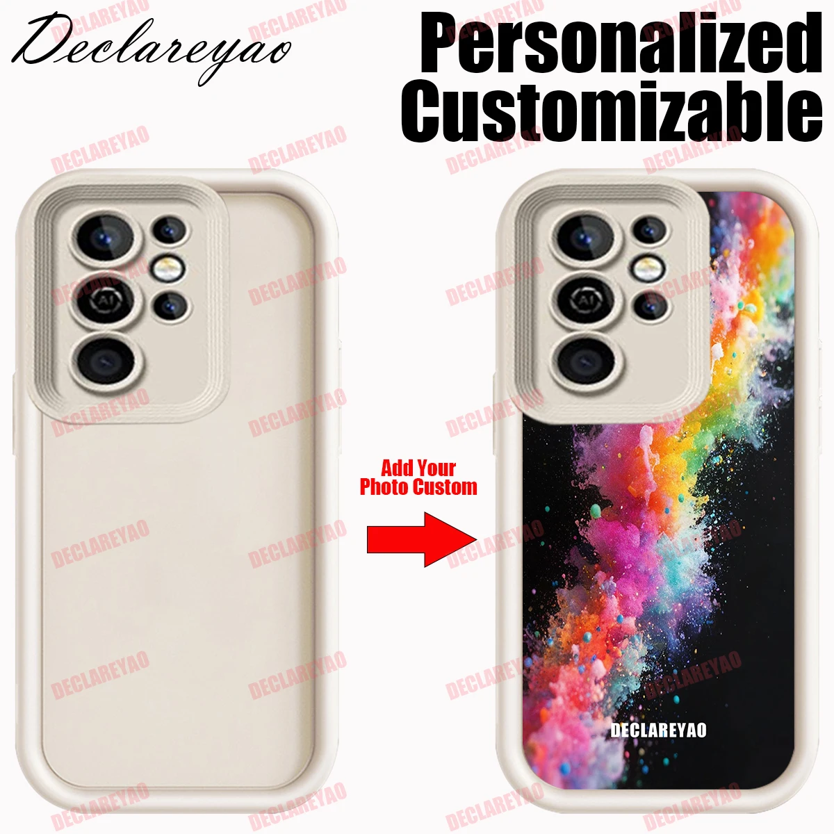 Personalisierte anpassbare DIY Fotos Coque für Samsung Galaxy A72 5G J4 Plus J6 J7 Prime A01 A22 F42 J8 A02 M02 A10 Hüllen Abdeckungen Image