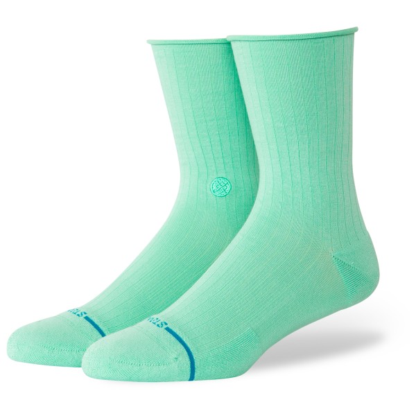 Stance - Women's Rolled Cuff Quarter - Multifunktionssocken 38-42 | EU 38-42 türkis