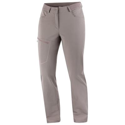 Salomon - Women's Wayfarer Warm - Winterhose Gr 42 - Long grau/braun Image