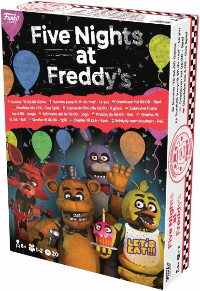 Funko Five Nights at Freddy's - Survive 'til 6AM Game - Goliath Toys