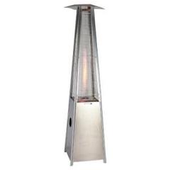 Brookstone Stainless Steel Pyramid Flame Patio Heater