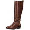 Ankleboots PIKOLINOS "PIKOLINOS Stiefel Leder", Damen, Gr. 40, braun (dunkelbraun), Leder, casual, Schuhe