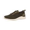 Sneaker MUSTANG SHOES "Mustang Shoes Sneaker Lederimitat/Textil", Herren, Gr. 44, grün (oliv), Lederimitat, Textil, casual, Schuhe