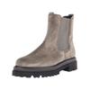 Stiefelette GABOR "Gabor Stiefelette Veloursleder/Textil", Damen, Gr. 39, braun (grau, braun), Veloursleder, Textil, casual, Schuhe