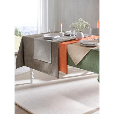 Tischdecke Gr. 2, orange (terra), B:40cm L:140cm, Tischdecken Image