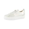 Sneaker PAUL GREEN "Paul Green Sneaker Leder", Damen, Gr. 43, silber (metallic silber), Leder, casual, Schuhe