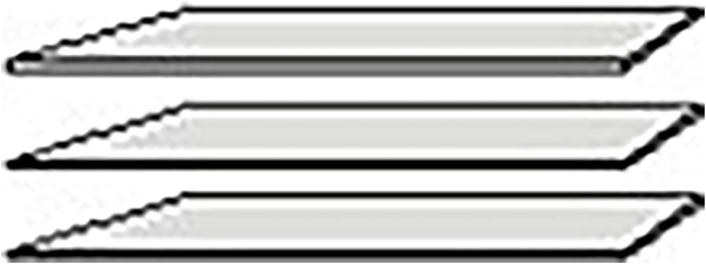 Einlegeboden FORTE, grau (textilstruktur grau), B:87,8cm H:42cm T:2,2cm, Spanplatte, Einlegeböden, Einlegeboden, Einlegeböden 2,2 cm Stärke, optional bestellbar, 3er Set