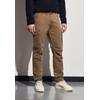Cargohose STREET ONE MEN, Herren, Gr. 32, Länge 32, braun (sepia braun), Web, 97% Baumwolle, 3% Elasthan, unifarben, casual, regular fit lang, Hosen, aus Baumwolle mit Stretchanteil