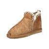Hausschuh SHEPHERD "Shepherd Hausschuhe Veloursleder", Damen, Gr. 40, braun (cognac), Veloursleder, casual, Schuhe