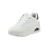 Sneaker SKECHERS "Skechers Sneaker Lederimitat", Damen, Gr. 39, weiß, Lederimitat, casual, Schuhe