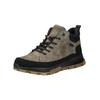 Schnürstiefelette RIEKER "Rieker Stiefelette Lederimitat", Damen, Gr. 42, schwarz (schwarz, braun), Lederimitat, casual, Schuhe