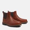 Chelseaboots TIMBERLAND "BRITTON ROADMID CHELSEA BOOT", Herren, Gr. 46, md brn f grain w dk brn, Leder, sportlich, Schuhe, Stiefelette, Winterschuhe, Ankle Boots