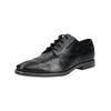 Schnürschuh BUGATTI "bugatti Businessschuhe Nappaleder", Herren, Gr. 44, schwarz, Nappaleder, casual, Schuhe