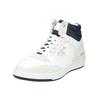 Sneaker PANTOFOLA D´ORO "Pantofola d'Oro Sneaker Leder/Textil", Gr. 41, grau (weiß, grau), Leder, Textil, casual, Schuhe