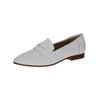 Slipper CAPRICE "Caprice Slipper Leder", Damen, Gr. 38, weiß, Leder, casual, Schuhe