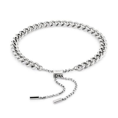 Armband LIEBESKIND BERLIN "Schmuck Edelstahl Armkette The Must-Have, LJ-1386 LJ-1387 LJ-1388", silber (edelstahlfarben), Armbänder, Damen, Edelstahl Image