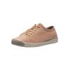 Sneaker SOFTINOS "softinos Sneaker Leder", Damen, Gr. 39, beige (nude), Leder, casual, Schuhe