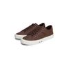 Sneaker TOMMY HILFIGER "TH HI VULC LTH STREET", Herren, Gr. 44, braun (dunkelbraun), Nappaleder, Veloursleder, sportlich, Schuhe, Freizeitschuh, Halbschuh, Schnürer mit weich gepolstertem Schaftrand