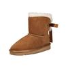 Stiefelette MUSTANG SHOES "Mustang Shoes Stiefelette Veloursleder", Damen, Gr. 37, braun (cognac), Veloursleder, casual, Schuhe