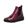 Stiefelette REMONTE "Remonte Stiefelette Lederimitat", Damen, Gr. 37, rot (rot, schwarz), Lederimitat, casual, Schuhe