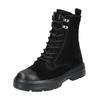 Schnürstiefelette PAUL GREEN "Paul Green Stiefelette Nubukleder", Damen, Gr. 37,5, schwarz, Nubukleder, casual, Schuhe