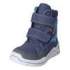 Stiefelette RICOSTA "Ricosta Stiefelette Lederimitat/Textil", Kinder, Gr. 28, blau (ozean), Lederimitat, Textil, casual, Schuhe