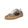 Sneaker PAVEMENT "Pavement Sneaker Leder", Damen, Gr. 37, braun (leopard), Leder, casual, Schuhe