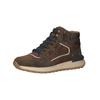 Schnürstiefelette MUSTANG SHOES "Mustang Shoes Stiefelette Lederimitat/Textil", Herren, Gr. 41, braun, Lederimitat, Textil, casual, Schuhe