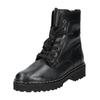 Schnürstiefelette GABOR "Gabor Stiefelette Leder", Damen, Gr. 39, schwarz, Leder, casual, Schuhe