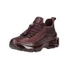 Sneaker STEVE MADDEN "STEVE MADDEN Sneaker Lederimitat/Textil", Damen, Gr. 37, rot (cherry), Lederimitat, Textil, casual, Schuhe